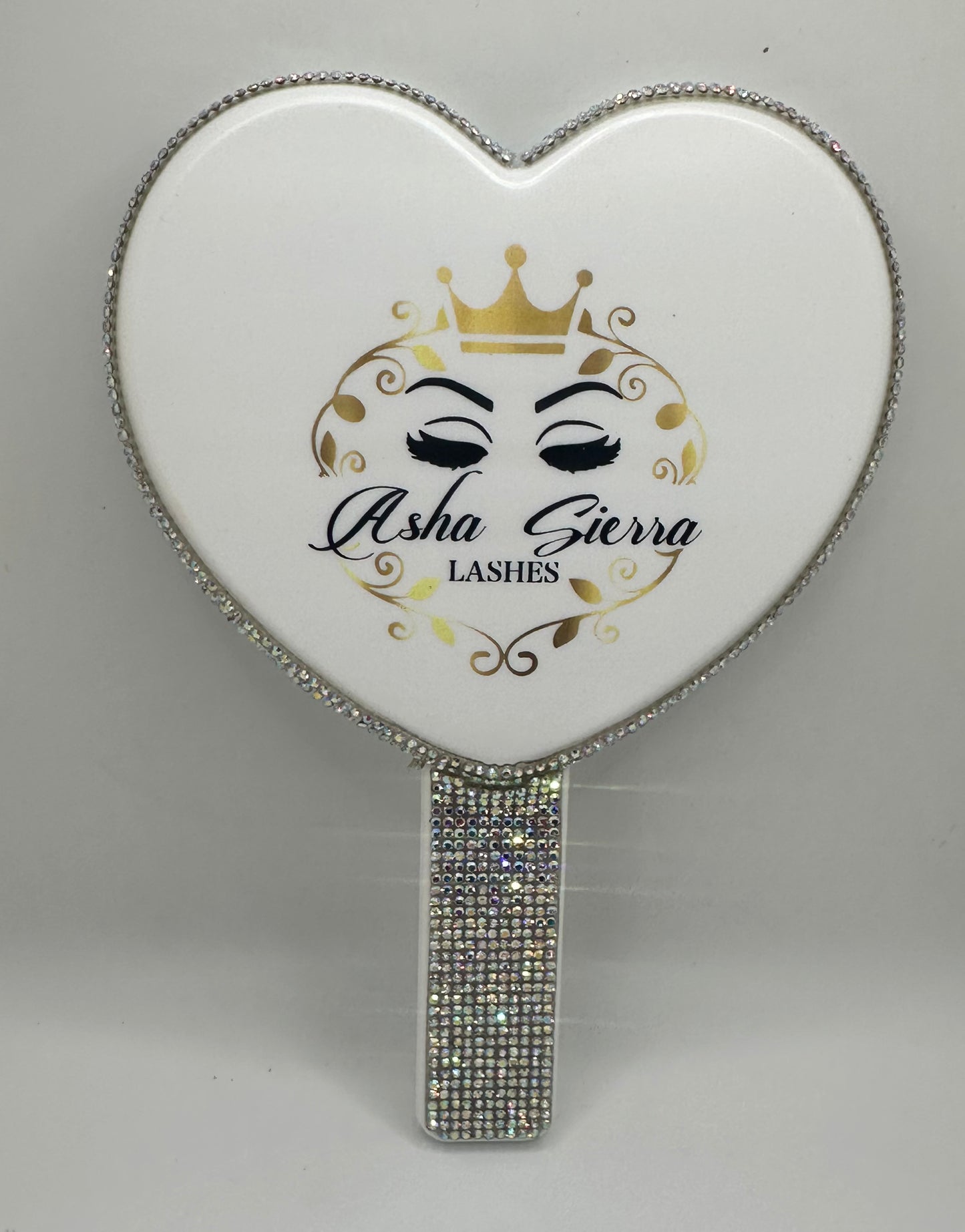 Asha Sierra Lashes Mirror- White