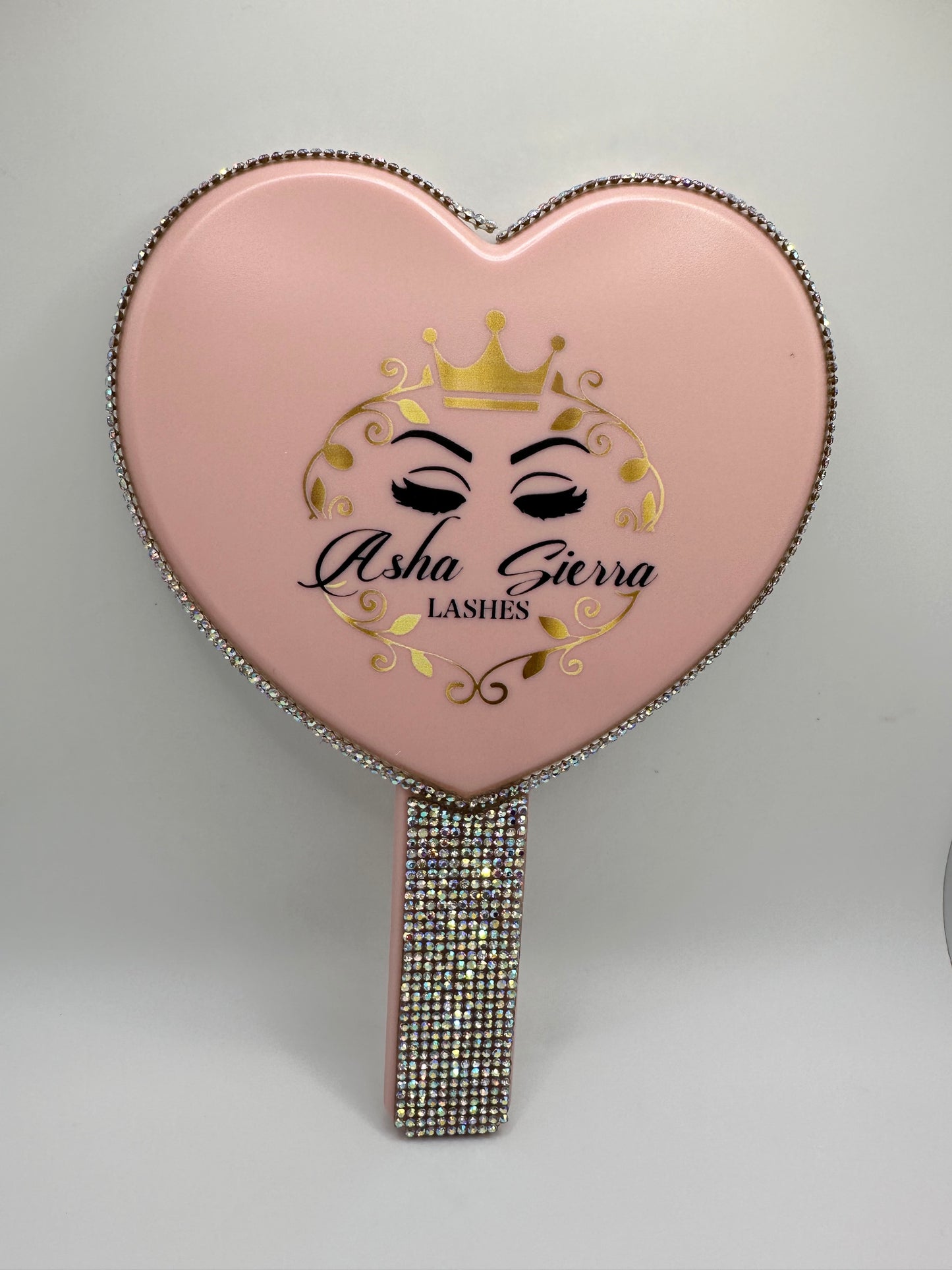 Asha Sierra Lashes Mirror- Pink